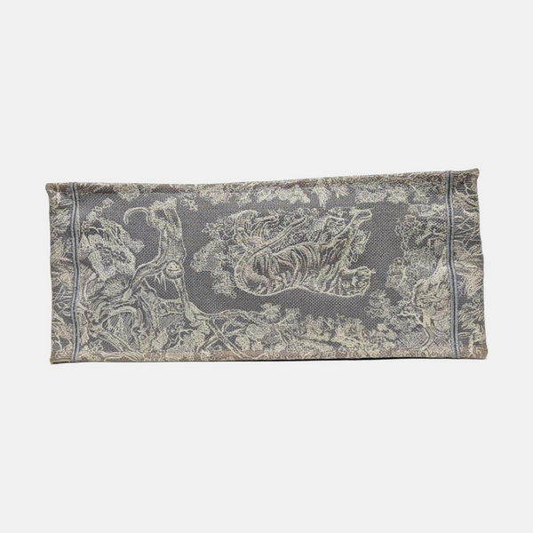 Book Tote Large Fabric Gray