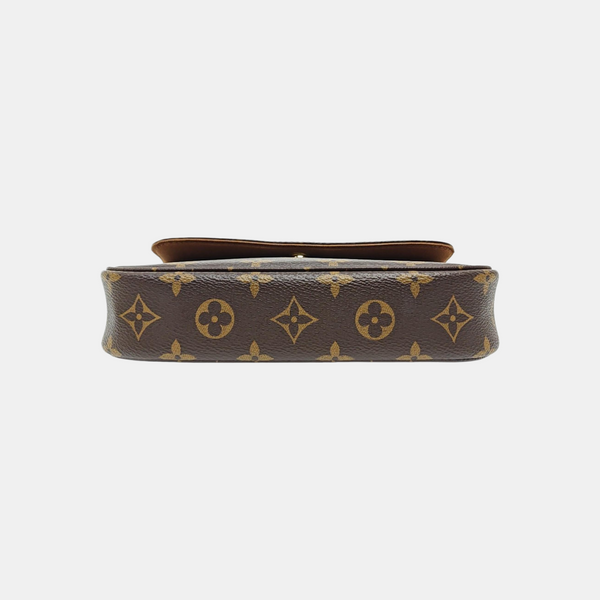 IVY Monogram Coated Canvas Brown
