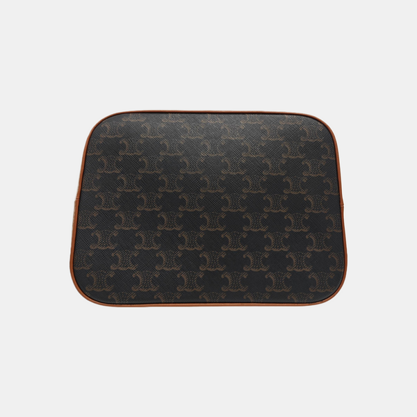 TRIOMPHE CANVAS Small Coated Canvas Yellow
