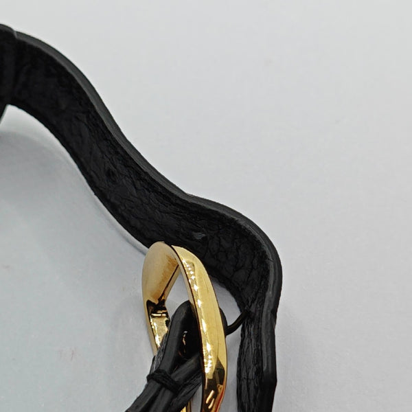 Leather Black Bracelet
