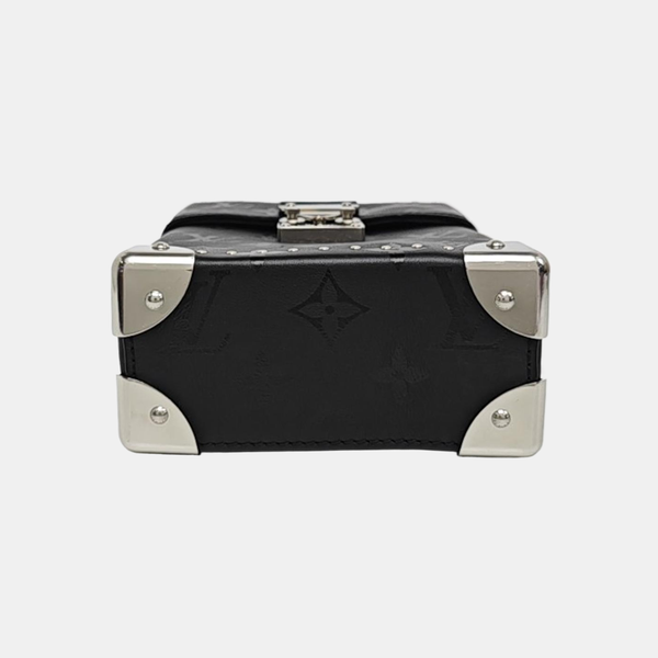 CAMERA BOX Monogram Calfskin Black