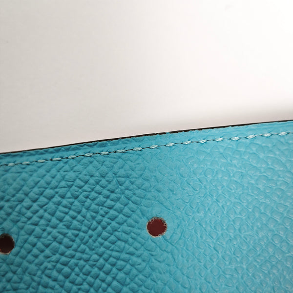 Leather Belt Blue
