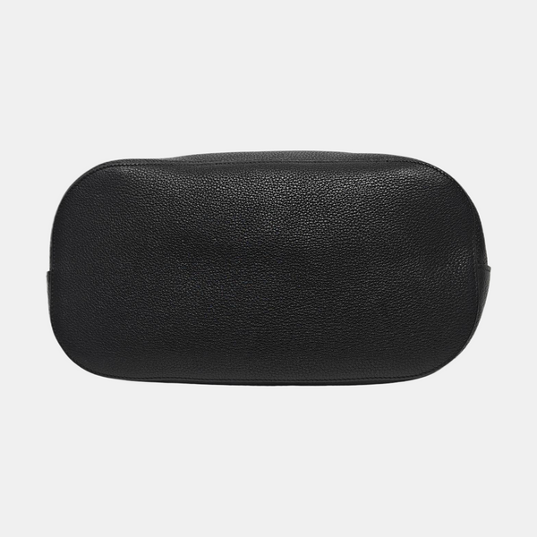 Calfskin Shoulder Bag Black
