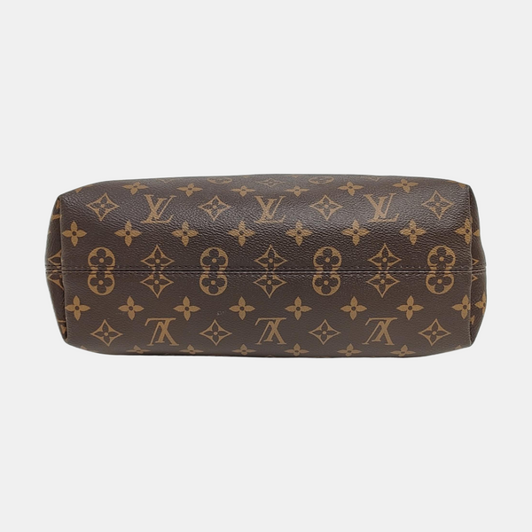 GRACEFUL TPM Monogram Coated Canvas Brown