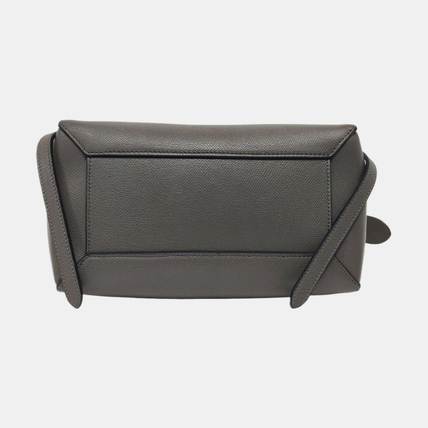 BELT Micro Calfskin Gray