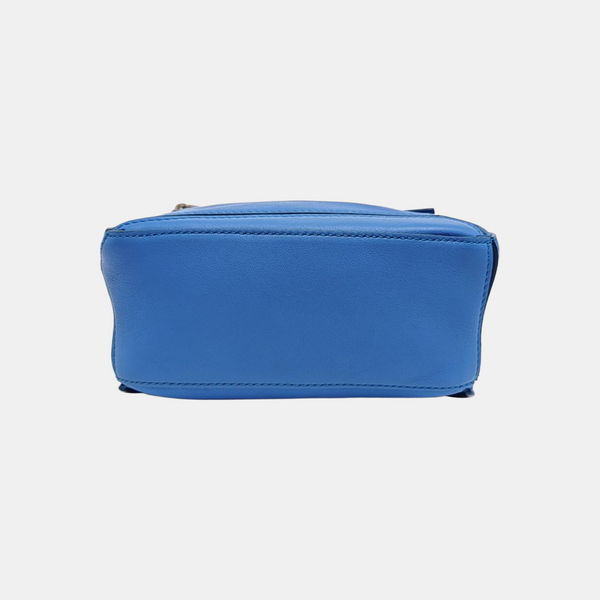 Puzzle Mini Calfskin Blue