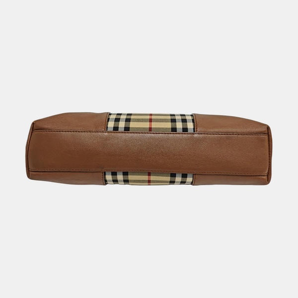 Canvas Shoulder Bag Brown