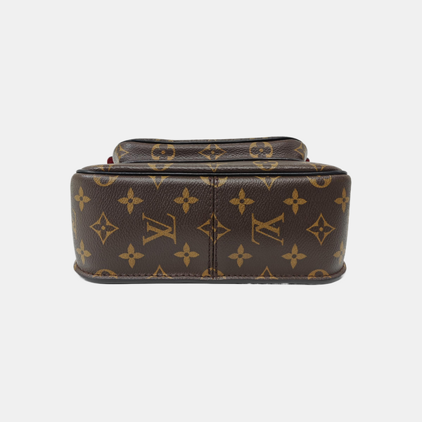 PASSY Monogram Coated Canvas Brown