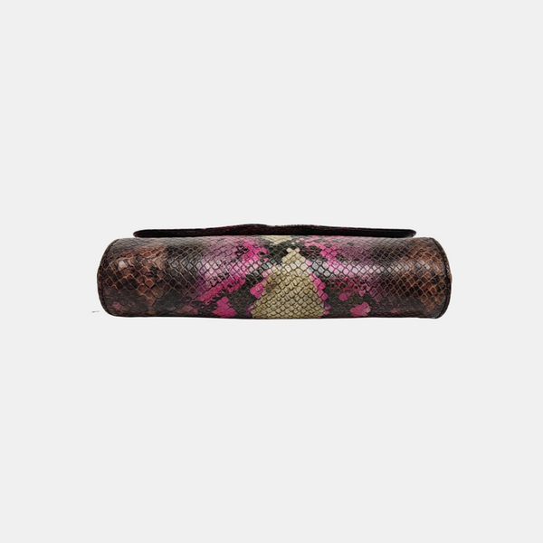 Leather Crossbody Bag Multicolor