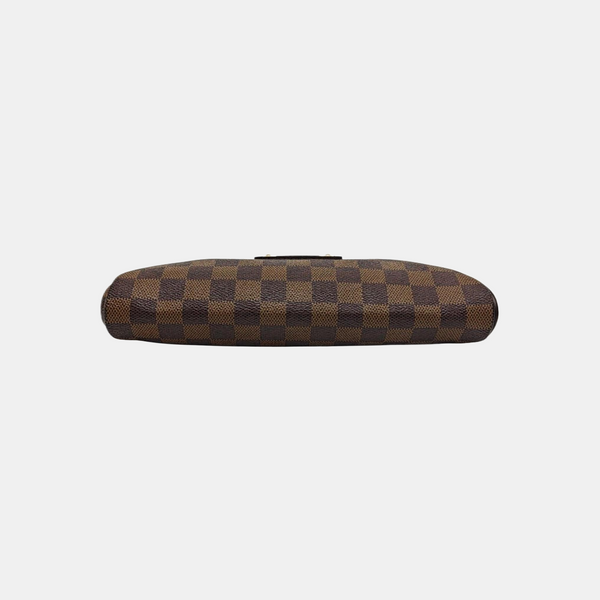 EVA Damier Ebene Coated Canvas Brown