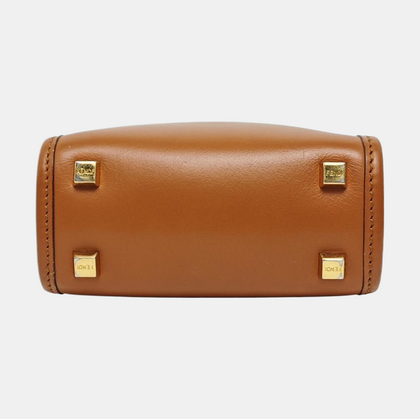 Sunshine Mini Calfskin Brown