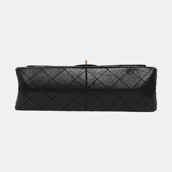 2.55 227 (jumbo) Quilted Calfskin Black