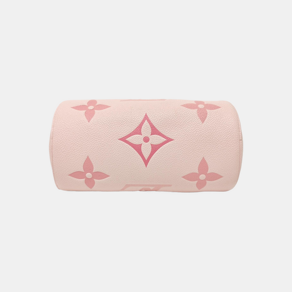 PAPILLON BB Monogram Calfskin Pink