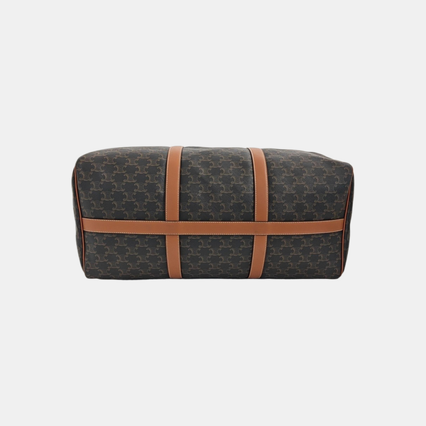 TRIOMPHE CANVAS Large Calfskin Brown