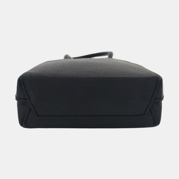 Shopping Bag Calfskin Black