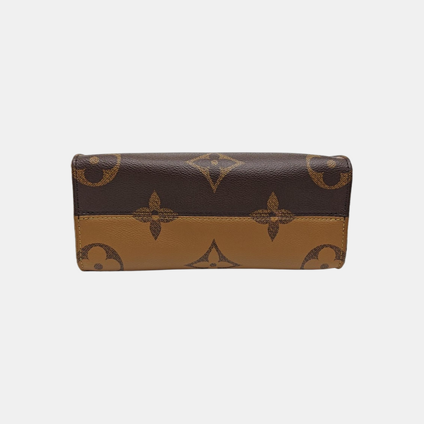 ONTHEGO PM Monogram Coated Canvas Brown