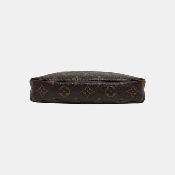 ACCESSOIRES Monogram Coated Canvas Brown