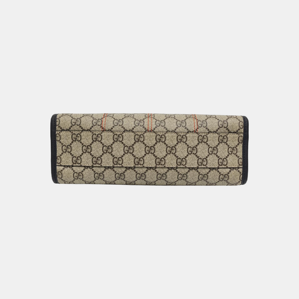 Monogram Coated Canvas Top Handle Bag Beige