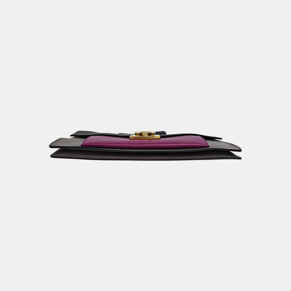 Calfskin Clutch Multicolor