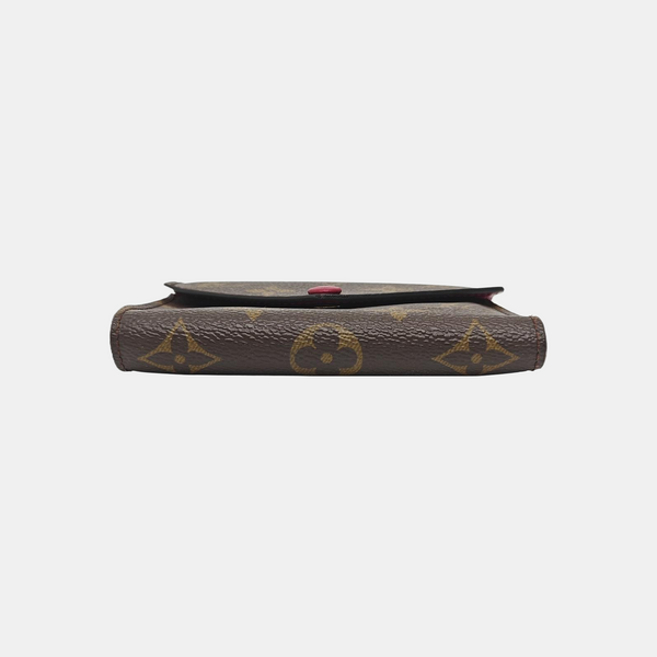 VICTORINE Monogram Coated Canvas Brown Card Holder