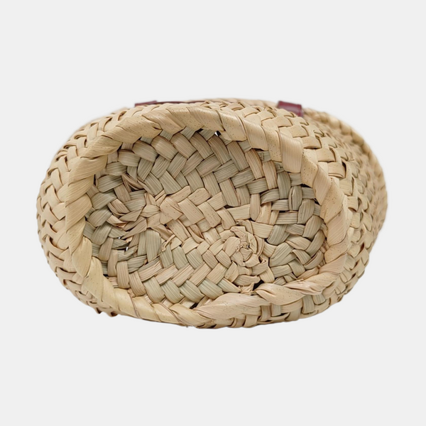 Straw Tote Bag Beige