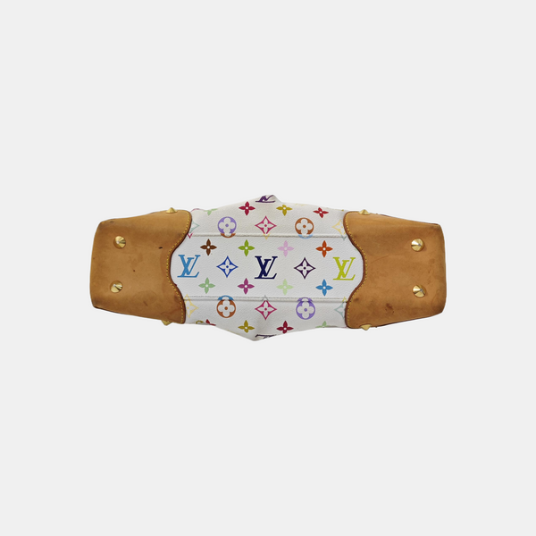 LV × TM JUDY MM Monogram Coated Canvas White