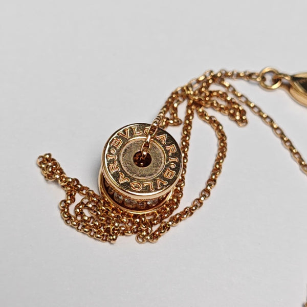 B.ZERO1 18k Rose Gold Necklace