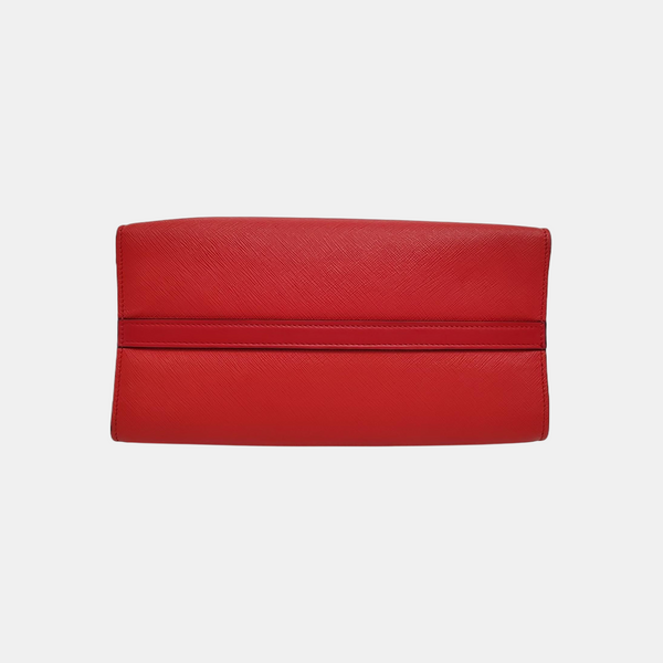 Bibliothèque Saffiano Calfskin Red