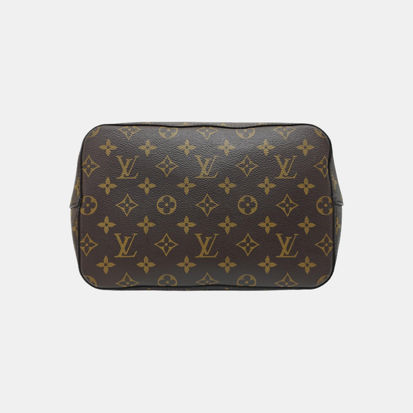 NÉONOÉ MM Monogram Coated Canvas Brown