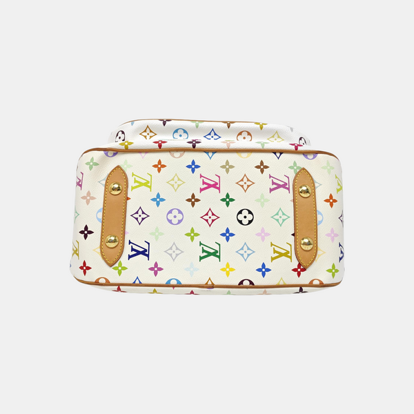 LV × TM RITA Monogram Coated Canvas White