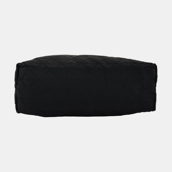 Quilted Nylon Black