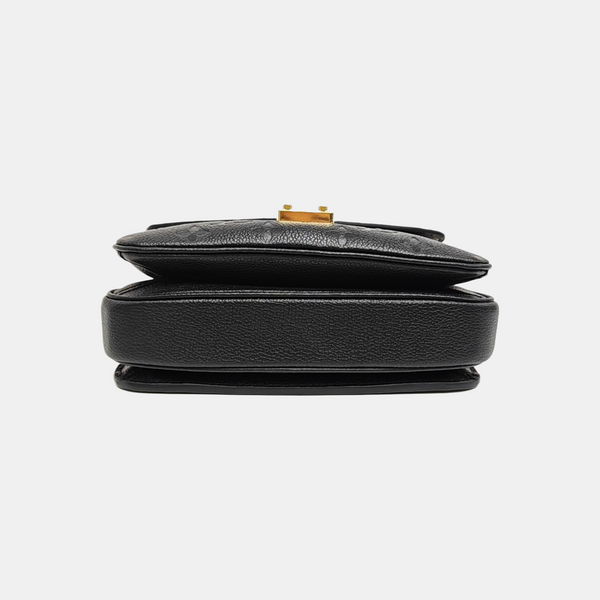 MÉTIS EAST WEST Monogram Calfskin Black