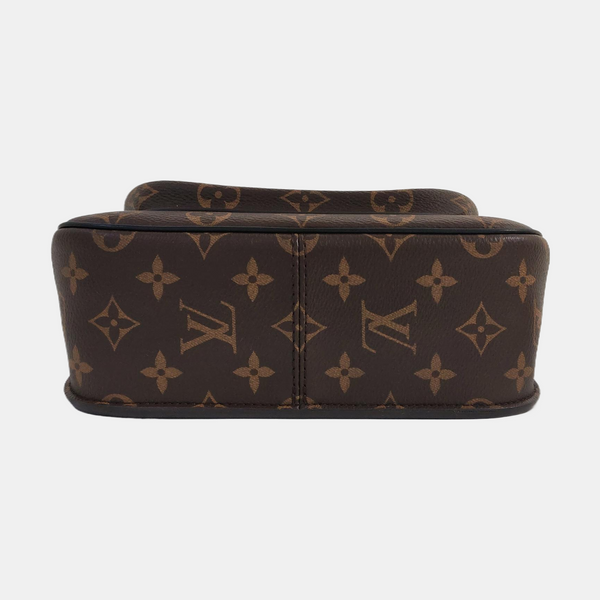 PASSY Monogram Coated Canvas Brown