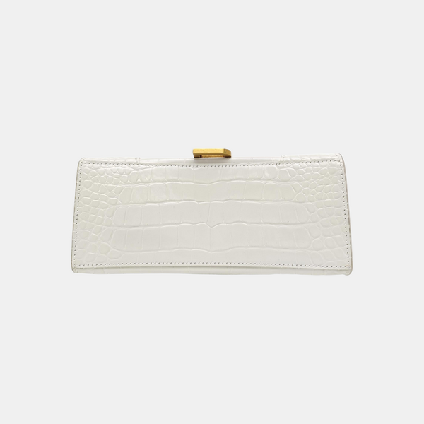 Hourglass S Calfskin White