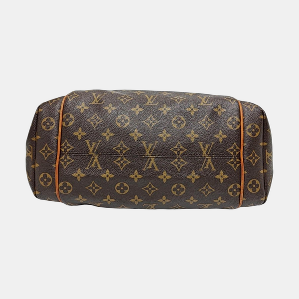 TOTALLY MM Monogram Coated Canvas Brown