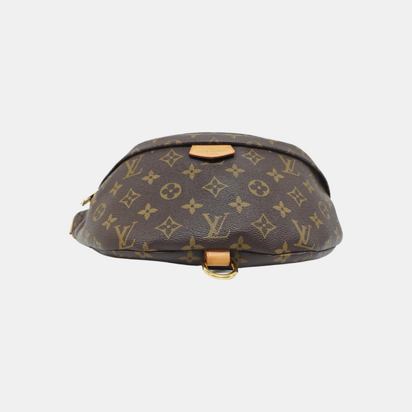 BUMBAG Monogram Coated Canvas Brown