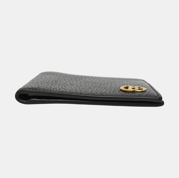 GG Marmont Mini Cartera de Piel de Becerro Negra