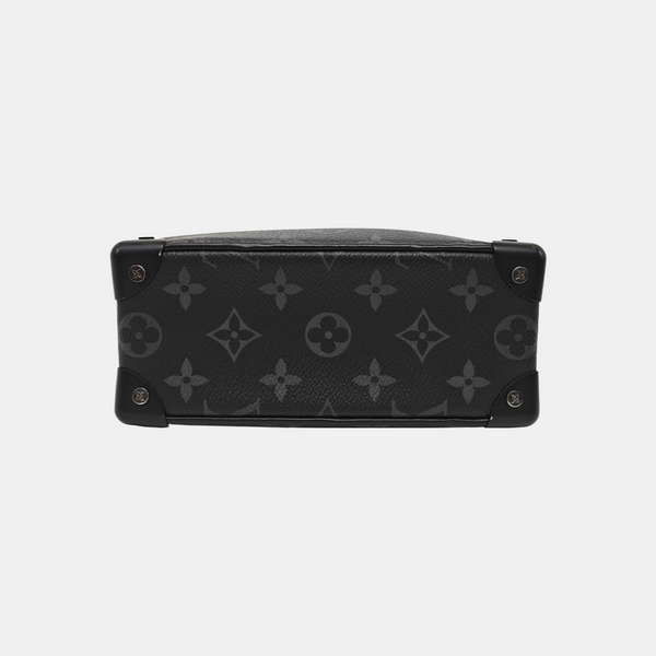 SOFT TRUNK Mini Monogram Coated Canvas Black