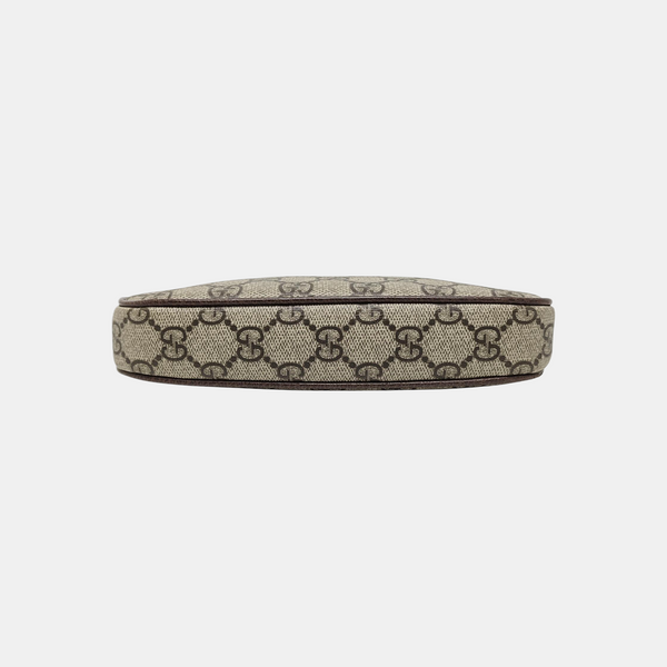 Ophidia Mini Monogram Coated Canvas Beige