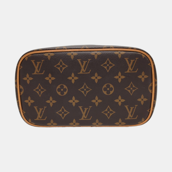 NICE Monogram Coated Canvas Brown
