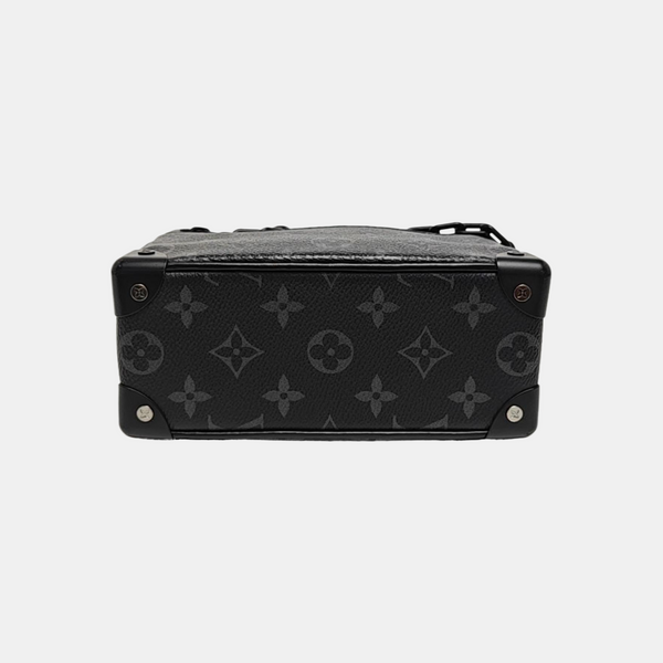 SOFT TRUNK Mini Monogram Coated Canvas Black