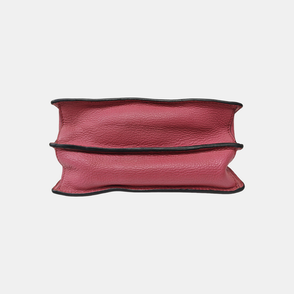 Calfskin Shoulder Bag Red