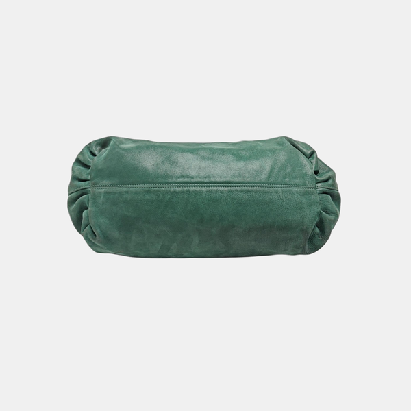 Calfskin Top Handle Bag Green