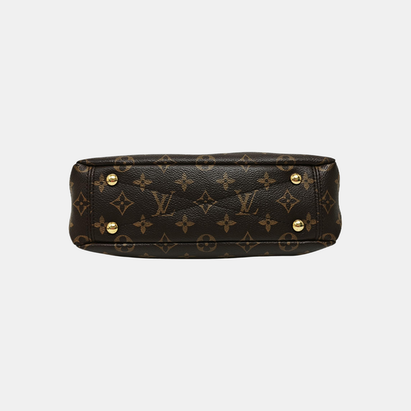 PALLAS BB Monogram Coated Canvas Brown