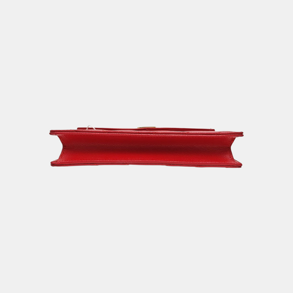 MONOGRAM WOC Quilted Calfskin Red