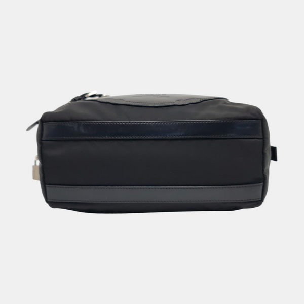 Nylon Shoulder Bag Black