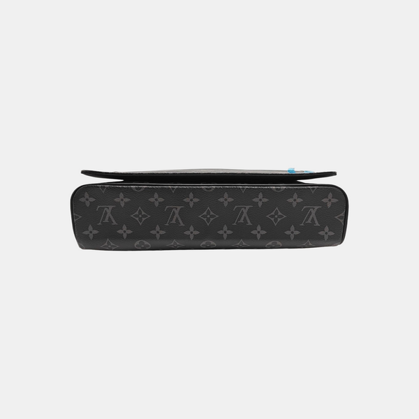 DISTRICT MM Monogram Coated Canvas Black