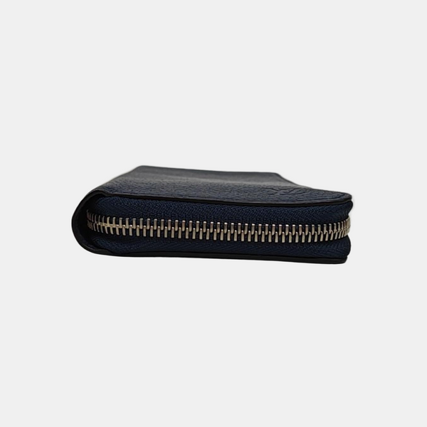ZIPPY Calfskin Blue Wallet