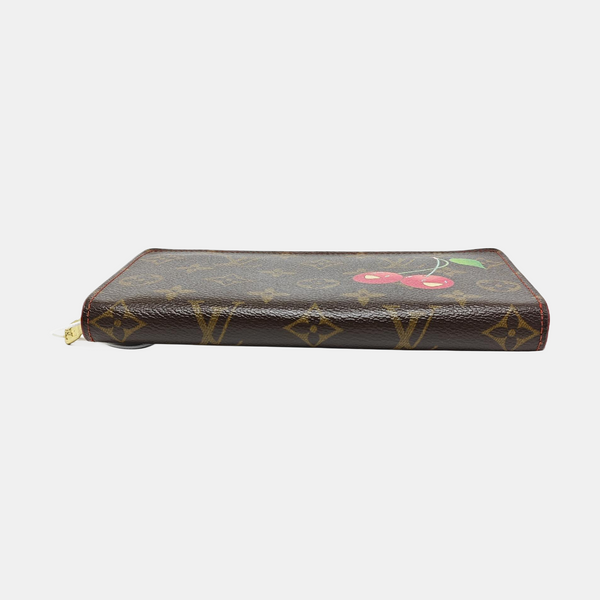 ZIPPY Monogram Coated Canvas Brown Wallet
