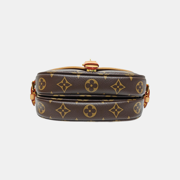 SAUMUR BB Monogram Coated Canvas Brown